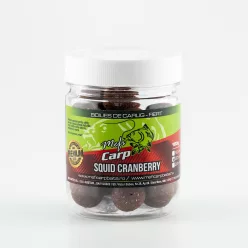   MEFI Squid Cranberry Főzött Dippelt Csalizó Bojli 24mm 100g