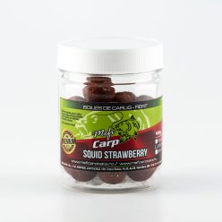   MEFI Squid Strawberry Főzött Dippelt Csalizó Bojli 20mm 100g