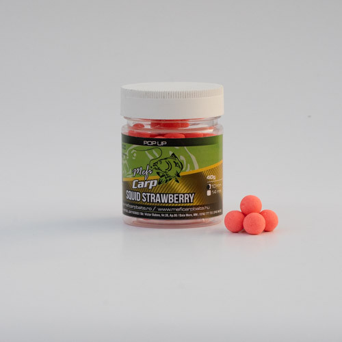 MEFI Pop Up Squid Strawberry 10mm 30gr