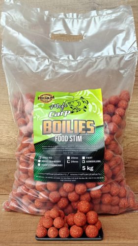 MEFI Food Stim Spice Red oldódó bojli 20mm 5kg