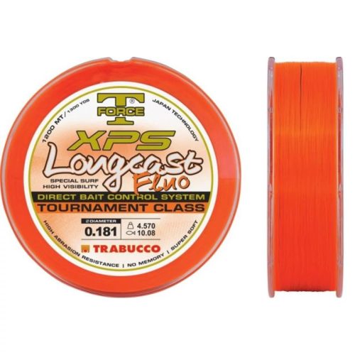 Trabucco T-Force Xps Long Cast Fluo 1200m 0,30mm monofil zsinór