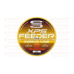   Trabucco S-Force Feeder Plus Conus 200m 0,35-0,25mm elvékonyodó távdobó monofil zsinór