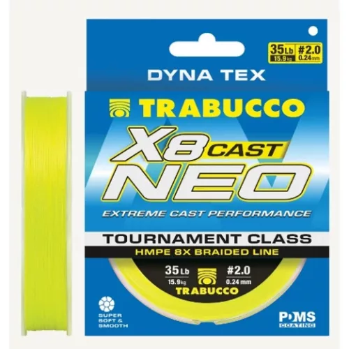 Trabucco DT X8 Neo Cast YL150m 0,104mm 4,64kg fonott zsinór