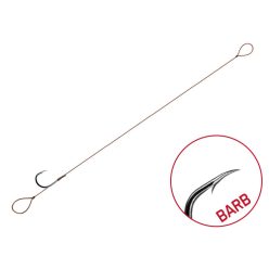   Kötött horog Delphin Proxi Loop / 6db 8cm / 0,10mm / BARB #8