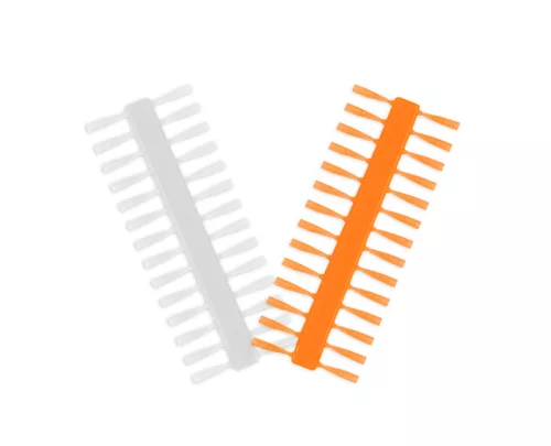 Delphin Q-STOP stopper / átlátszó+narancsszínű 7mm