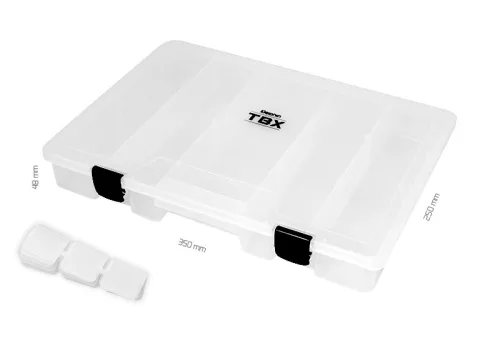 Doboz Delphin TBX One 350-5P Clip 350x250x48mm