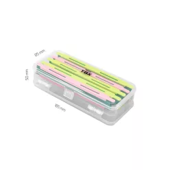 Doboz Delphin TBX Duo 185-5P EVA 185x85x50mm