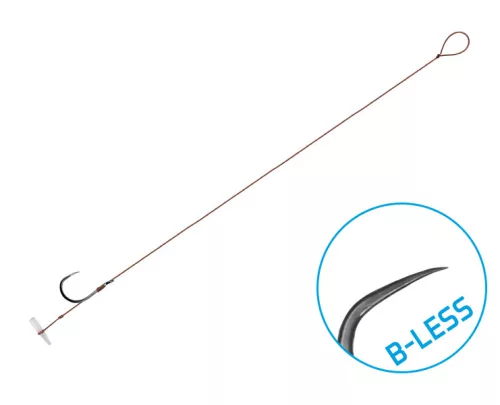 Kötött horog Delphin Proxi Quickstop / 6db 8cm / 0,10mm / B-LESS #6