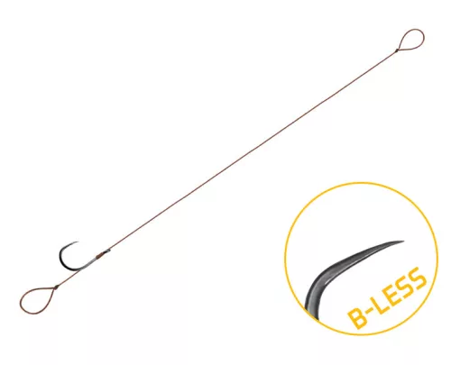 Kötött horog Delphin Proxi Loop / 6db 8cm / 0,10mm / B-LESS #6