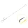 Kötött horog Delphin Proxi Loop / 6db 8cm / 0,10mm / B-LESS #8