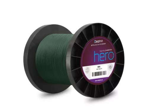 Delphin HERO 8 / zöld 0,12mm 8,2kg  1000m