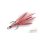 Delphin B!RD Hook TRIPLE / 3db piros tollak #8