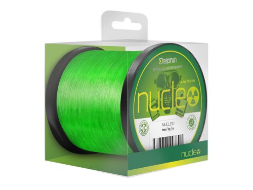 NUCLEO pontyozó horgászzsinór / fluo zöld 0,35mm 10,4kg 600m