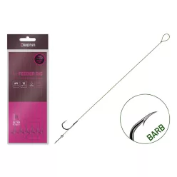   Kötött horog Delphin NOLIMIT Sting / 6db 12cm / 15lbs / BARB #4 / Sting 7mm