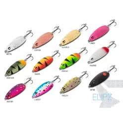   Delphin ELIPZ FullSCALE támolygó kanál 12g AGRESOR Hook #2