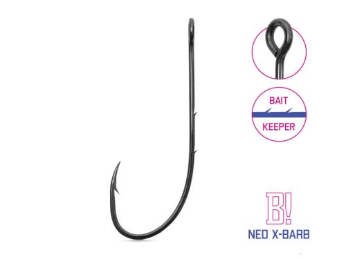 Delphin B! NEO X-BARB Cheburashka horog / 10db 1/0