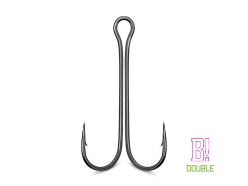 Kettes horog Delphin B! Double / 8db 4/0