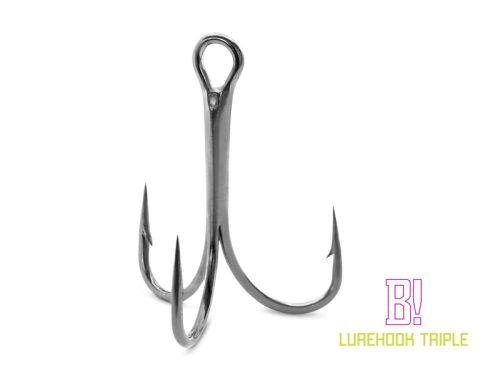 Delphin B! LureHook TRIPLE hármashorog / 6db 1/0