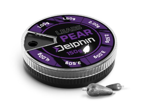 Delphin LEADS körteólom készlet 150g / 1,0-4,0g