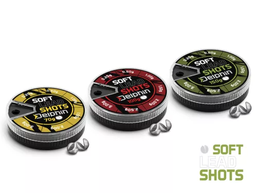 Delphin SOFT kiegyensúlyozó súlyok (sárga doboz) 70g / 0,1-2,0g