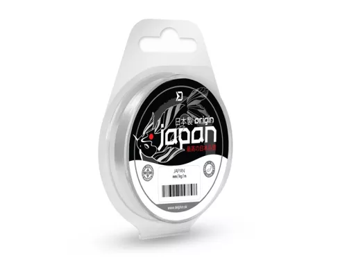 Monofil Delphin JAPAN Origin / Ultra átlátszó 0,128mm 1,41kg 50m