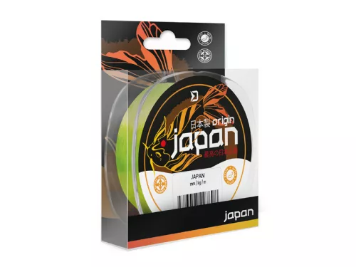 Monofil Delphin JAPAN Origin / Fluo sárga 0,128mm 1,41kg 200m
