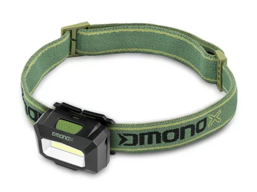 Delphin MONOX fejlámpa 3W/120lm/1500mAh