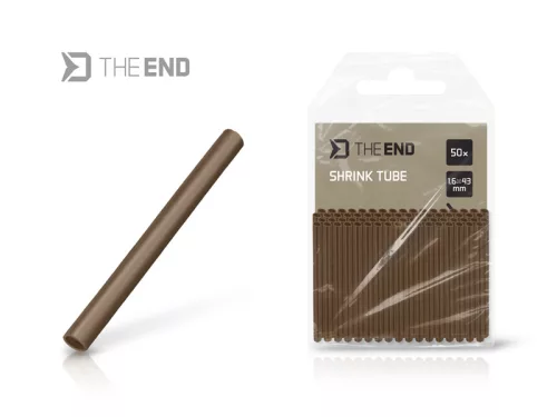 Delphin THE END zsugorcső / 50 db 1,6 mm × 43 mm / barna
