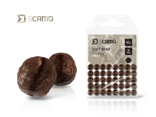 Delphin sCAMO STONEZ puha ütköző gyöngyök 40 db 8mm