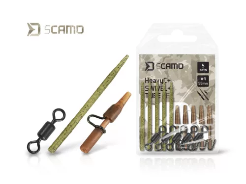 Delphin sCAMO HeavyC + Swivel + Tube szett 5 db szett #4