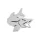 3D matrica Delphin PIKE króm