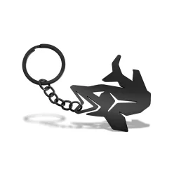 Sörnyitós kulcstartó Delphin PIKENER fekete