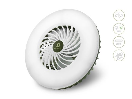 Delphin Ventix Ventilátor világítással 4400 mAh