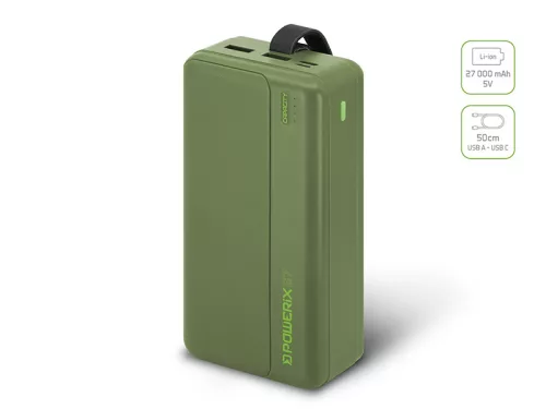 Powerbank Delphin PoweriX / 27 000 mAh 27 000 mAh