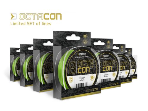Delphin OctaCON Line SET Limitált kiadás / fluo zöld 12db