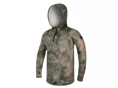 Delphin UV ARMOR 50+ Kapucnis hosszúujjú póló Banx XXL