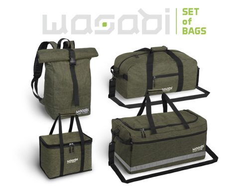 WASABI SET tašiek CarryMID + CarryBIG + Coolbag + Rucksack