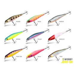 Wobbler Delphin WOBBY JERK-SH 6,5g/8cm/Susp./REDFACE
