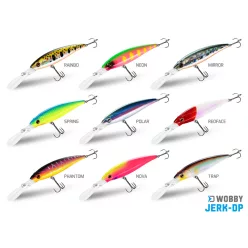 Wobbler Delphin WOBBY JERK-DP 12,5g/9cm/Susp./NEON
