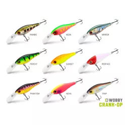 Wobbler Delphin WOBBY CRANK-DP 12g/7cm/Float./RAINBO