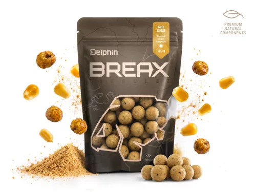 Bojli Delphin BreaX / NutCAKE Tigrismogyoró-Scopex-Csemegekukorica/24mm/300g