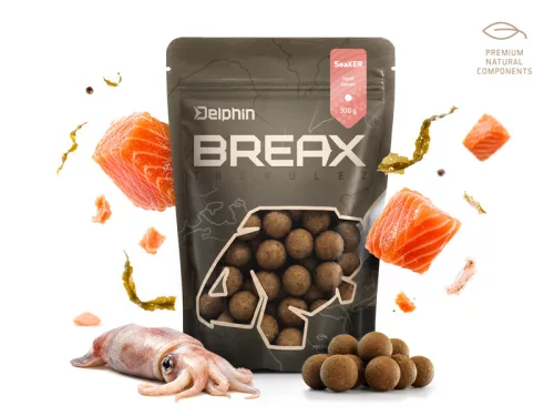 Bojli Delphin BreaX / SeaKER Tintahal-Lazac/24 mm/300 g