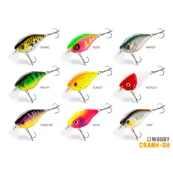Wobbler Delphin WOBBY CRANK-SH 8g/5cm/Float./PHANTOM