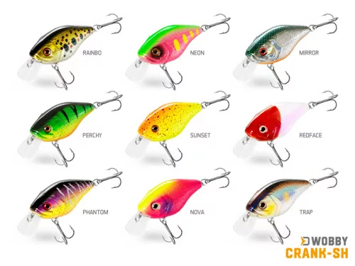 Wobbler Delphin WOBBY CRANK-SH 8g/5cm/Float./NOVA