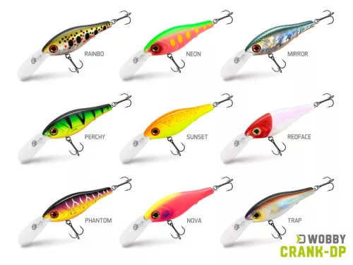 Wobbler Delphin WOBBY CRANK-DP 12g/7cm/Float./NOVA