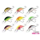 Wobbler Delphin WOBBY TROUT-SH 4g/4cm/Float./PHANTOM