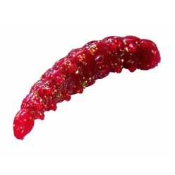 Berkley EBPHWRDSC PWR HONEY WORM RED/SCALES 35