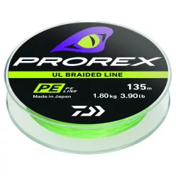 DAIWA Prorex UL Finesse Braid chartreuse|PE0.4|2.80kg|135m