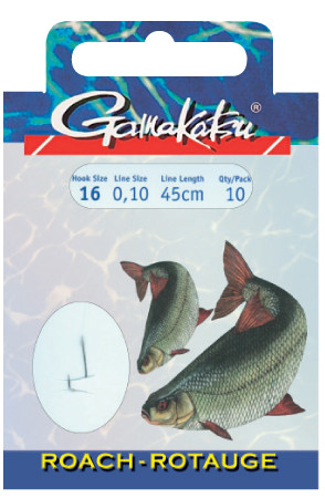GAMAKATSU Roach előkötött 10/cs. 016 /BKS-1050N/ 