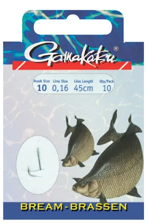 GAMAKATSU Bream előkötött 10/cs 014(BKS-1310N) 